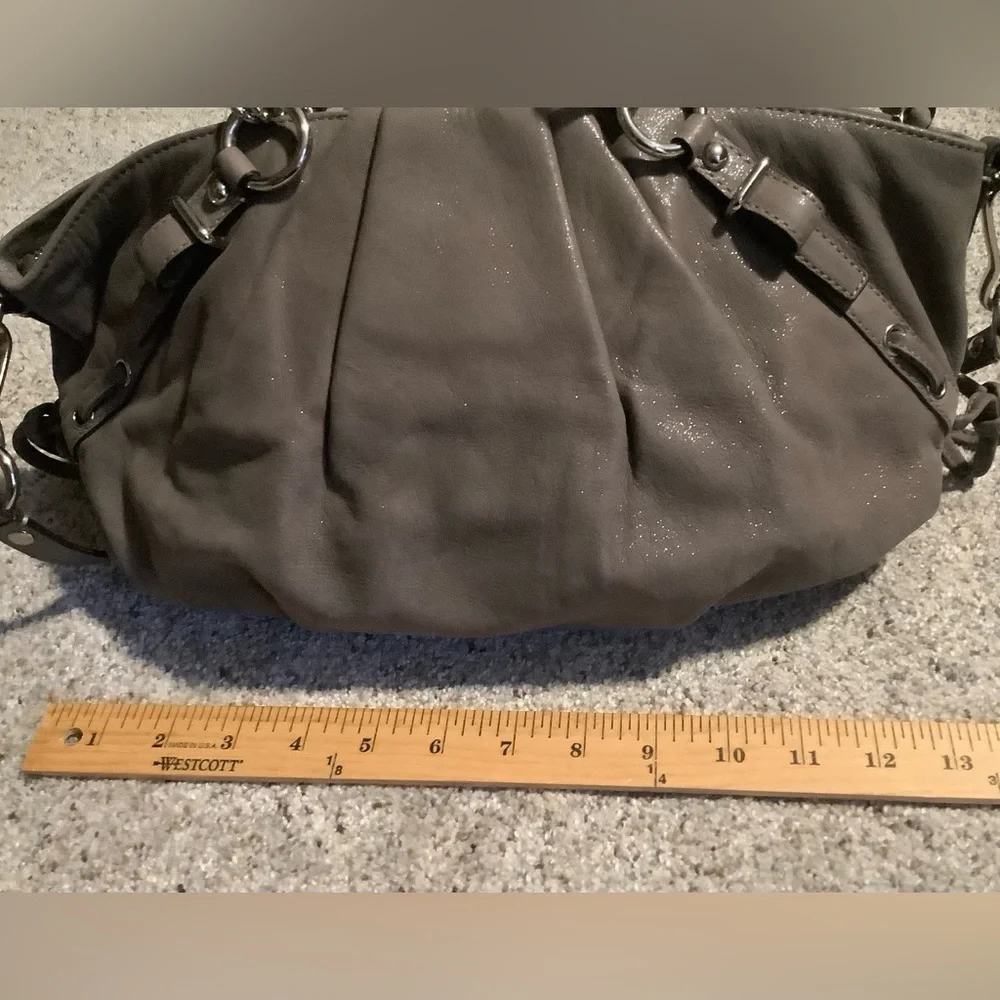 Coach Madison Flint Leather Pleated Satchel-NWT #D1182-17773 - Picture 6 of 12